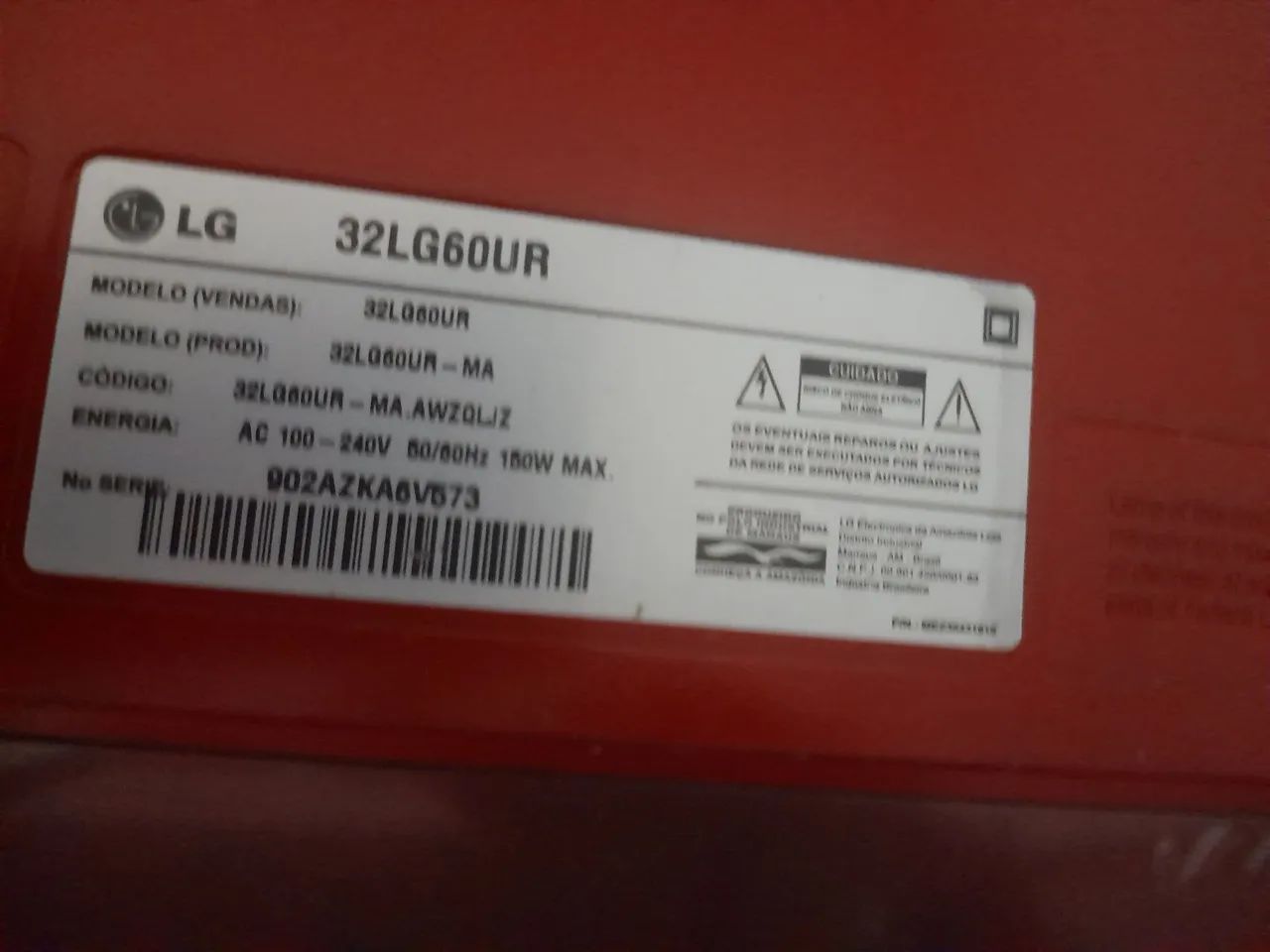 Vendo tv lg 32 polegadas  - Foto 3
