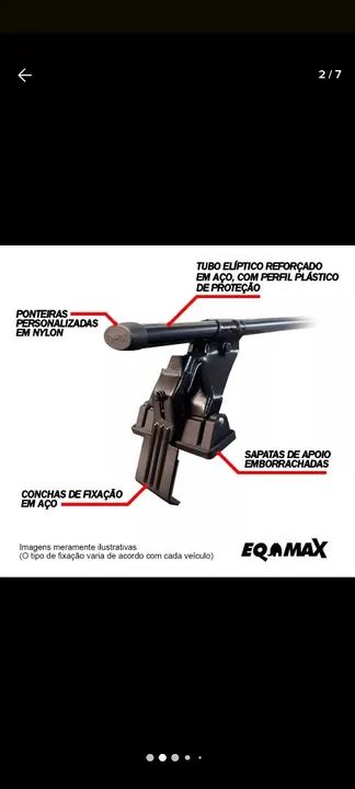 Rack de teto para Chevrolet Astra - Foto 4
