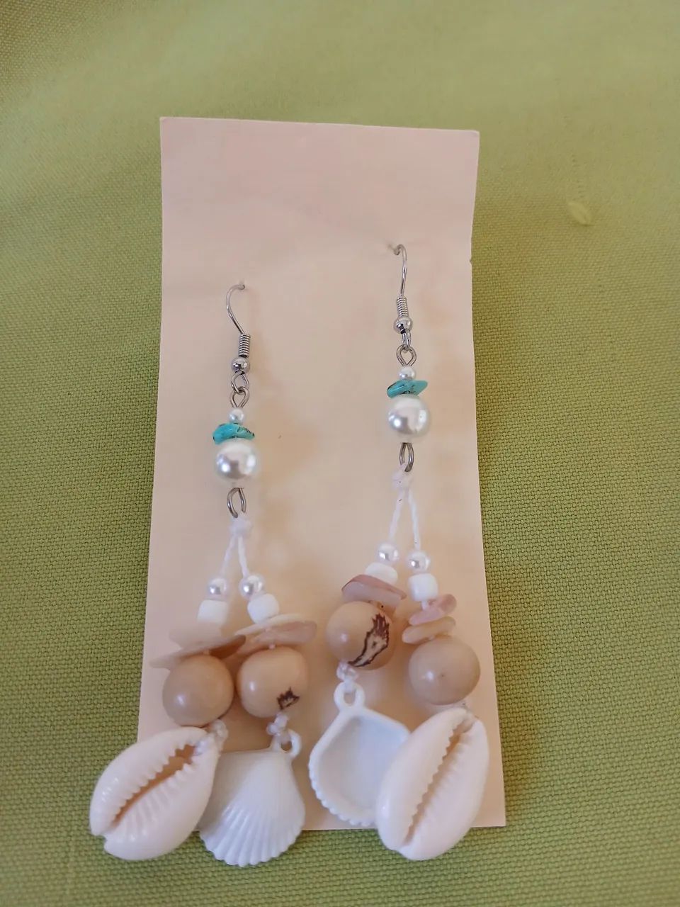 Brincos de conchas  - Foto 2