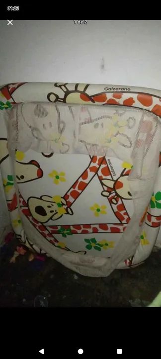 Berço Infantil Girafa - Diversão e Segurança para seu Bebê!