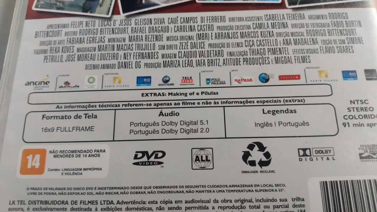 Filme DVD original totalmente inocentes.  - Foto 2
