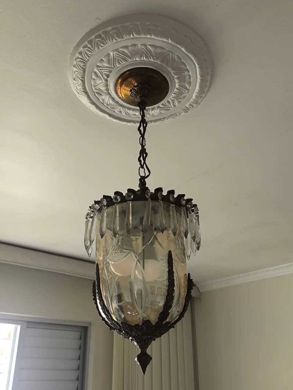 Lustre de Cristal antigo - Foto 2