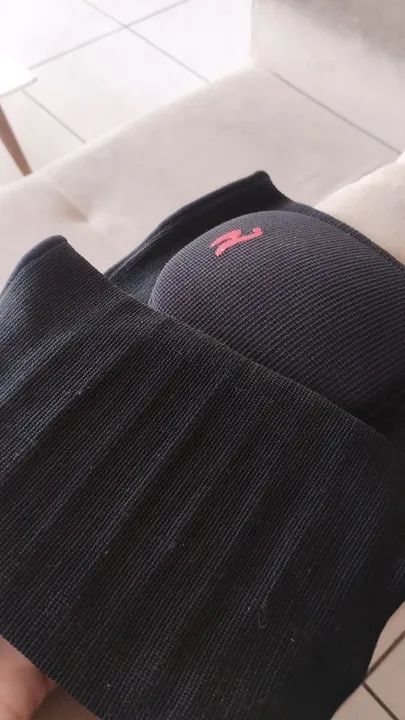 Par de joelheiras para treino de vôlei de quadra 