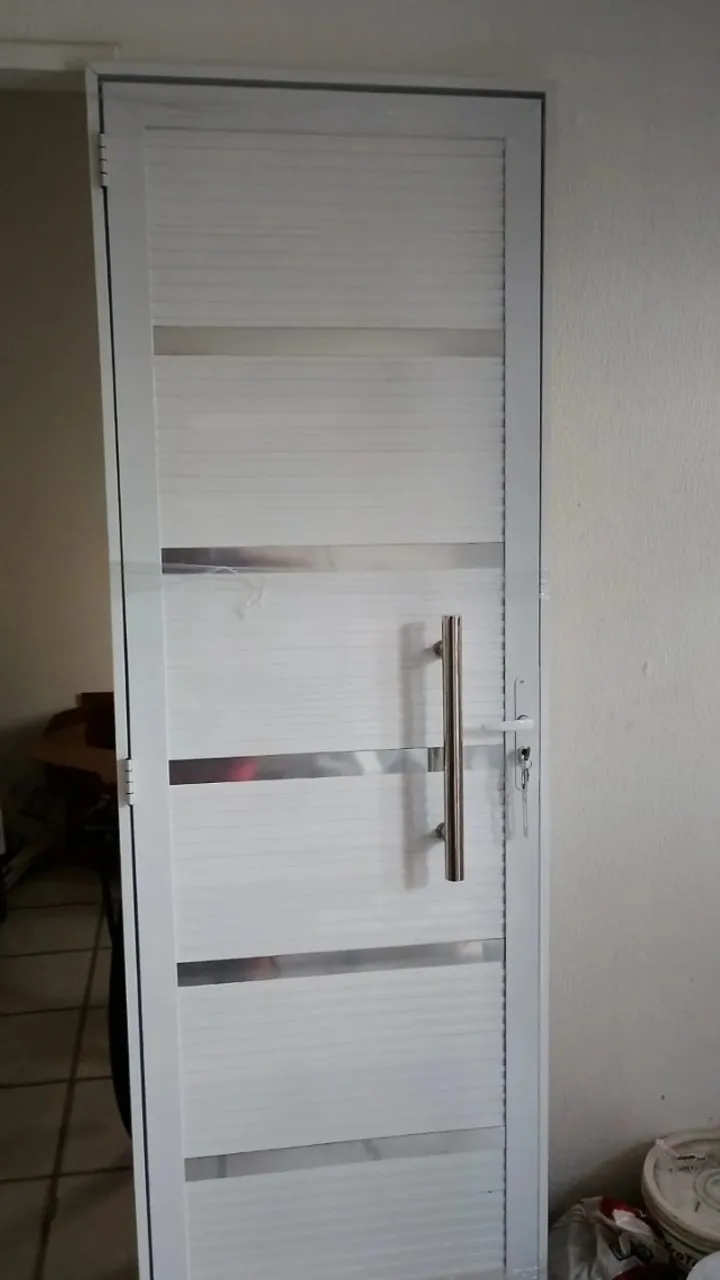 porta de aluminio