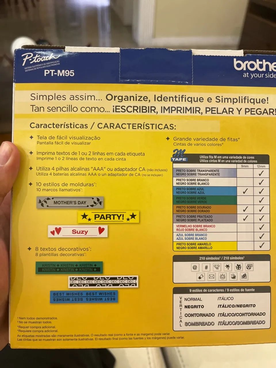 Etiquetadora Brother P-touch M95 - Foto 2