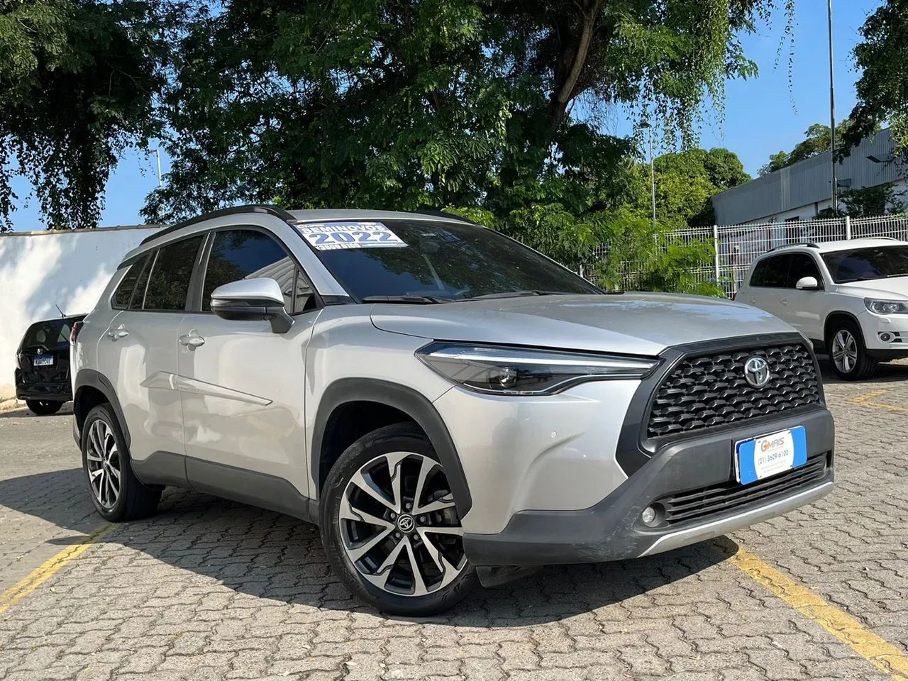 COROLLA CROSS XR 2.0 AUTOMÁTICO TOP C/COURO E MULTIMÍDIA 2022