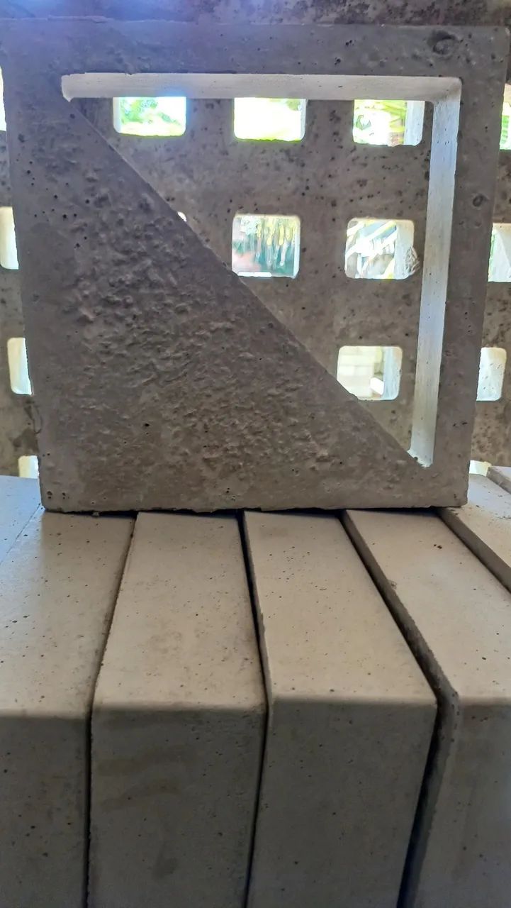 Cobogo triângulo 3D - Foto 2