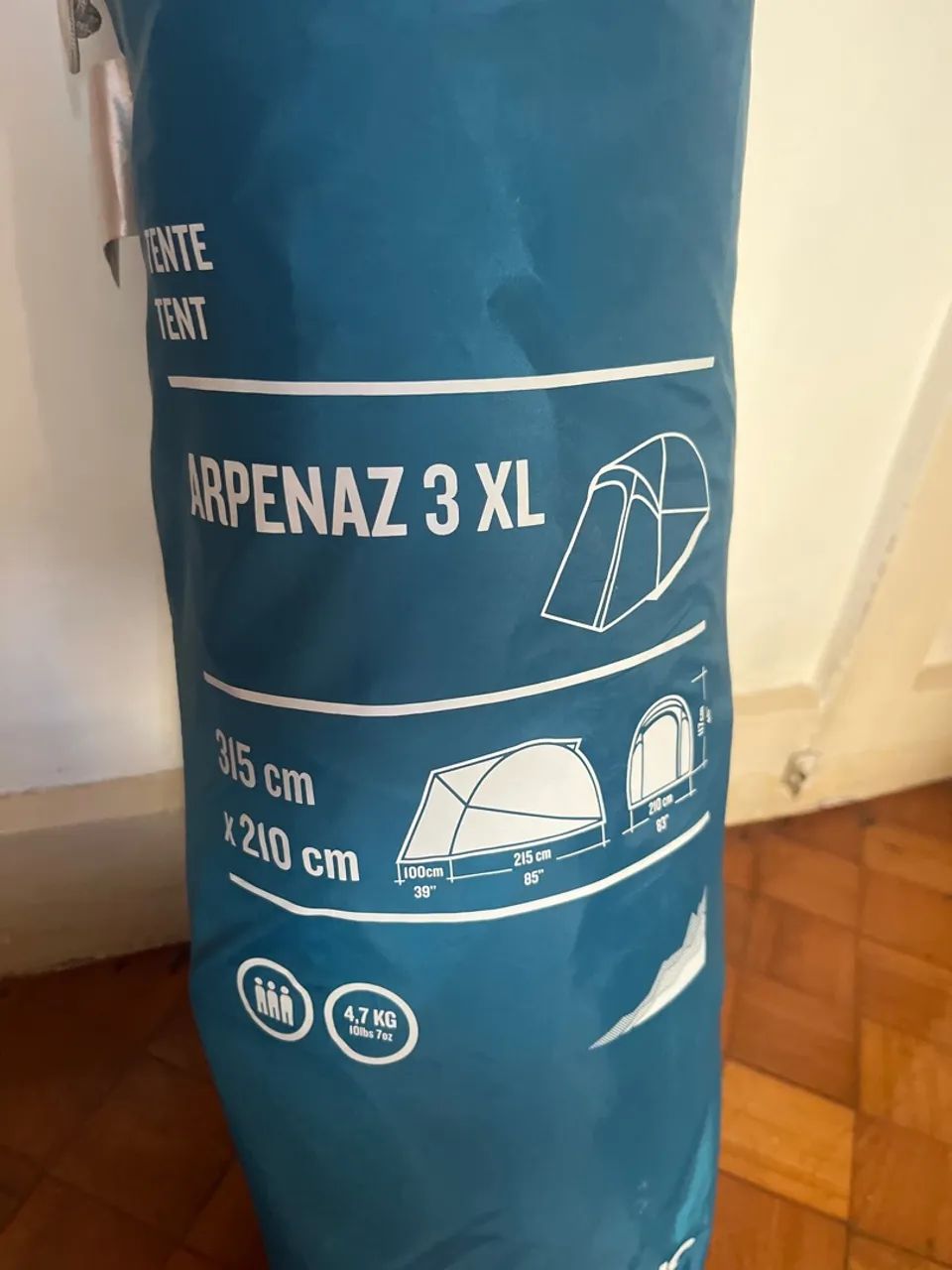 Tenda Arpenaz 3 XL - Conforto e espaço para 3 pessoas