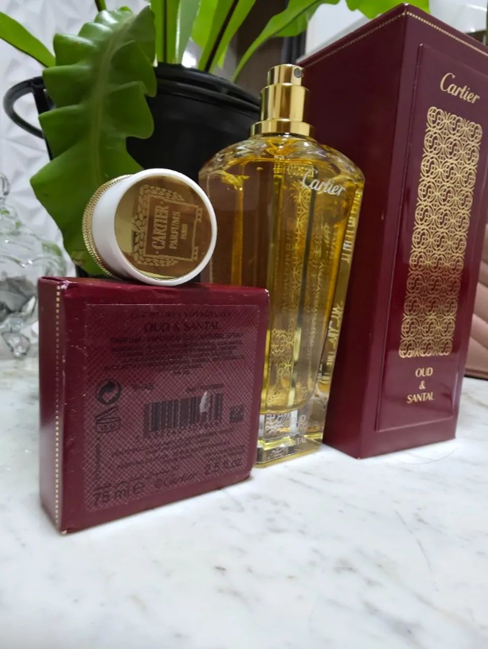 Santal 75ml Cartier Oud And Santal Perfume Cartier Oud Santal