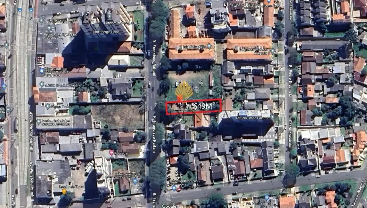 Terreno à venda, 649 m2 por R 1.100.000,00 - Capão Raso - Curitiba PR