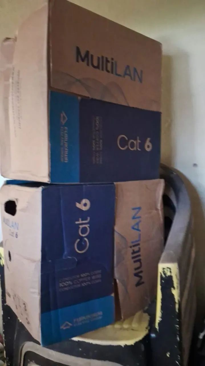 Caixa de cabo UTP Cat6  - Foto 5