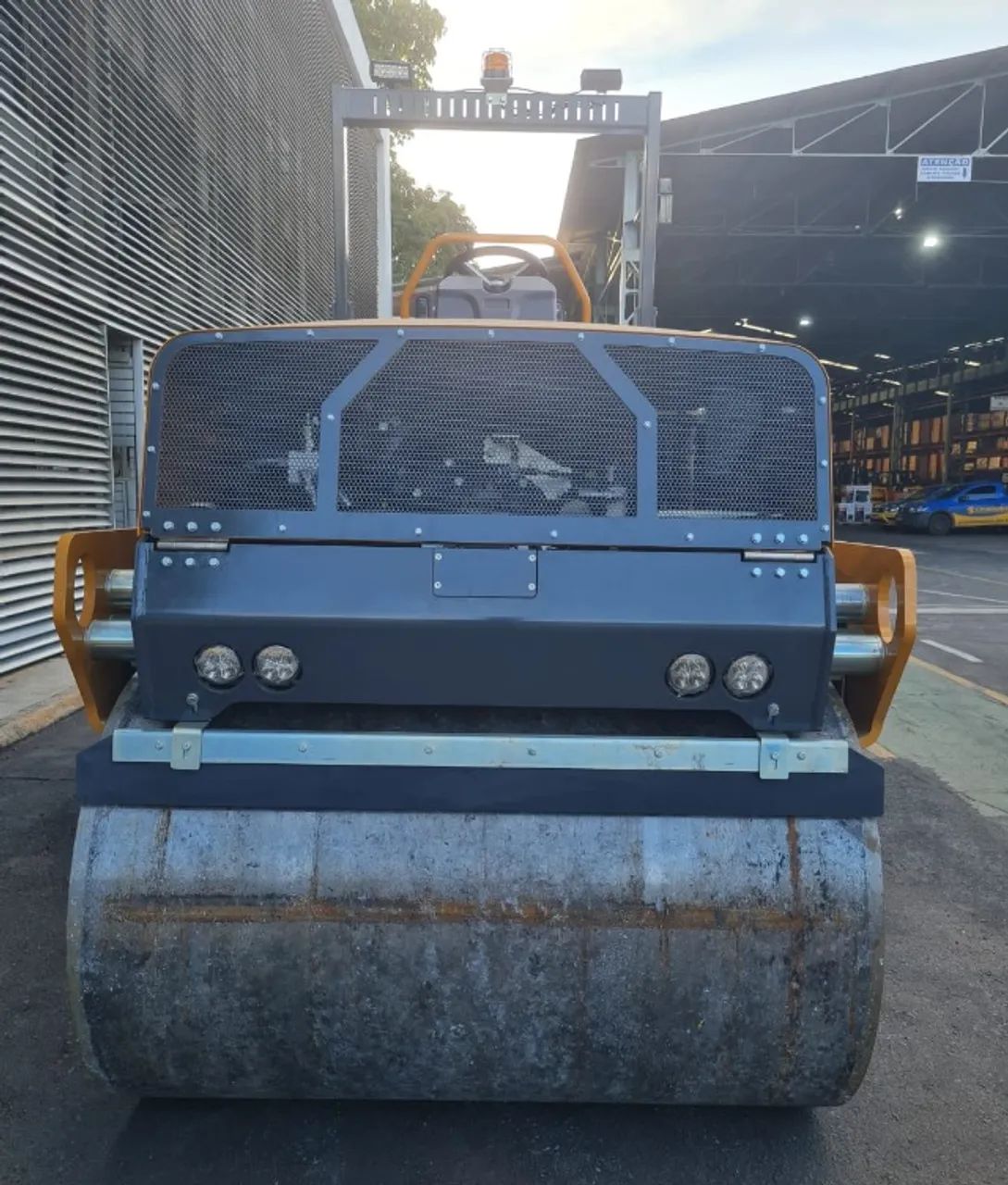 Rolo Vibratorio Chapa / Pneu Diesel Mod. St4500br - Foto 5