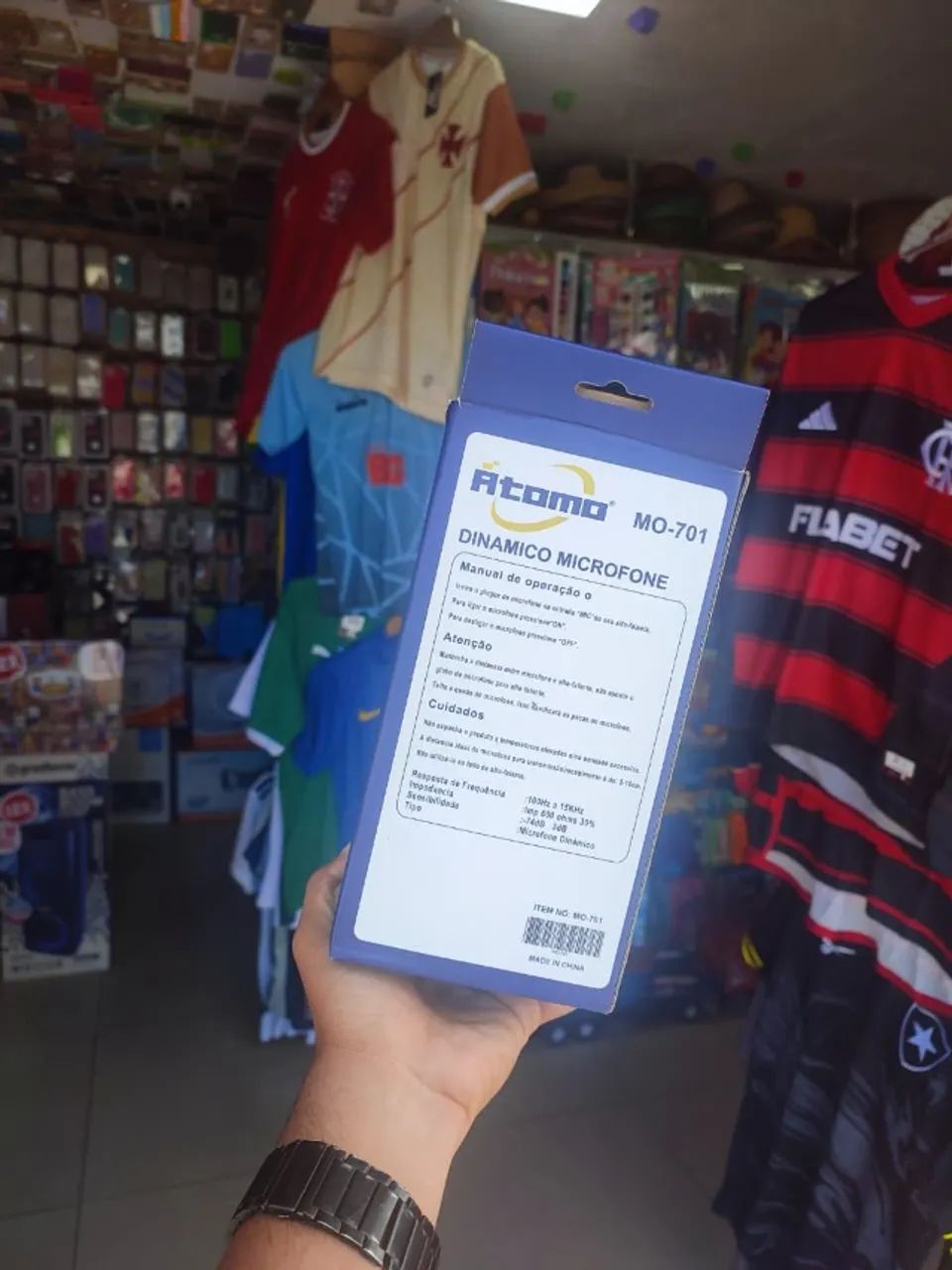 Microfone profissional com fio - Foto 2