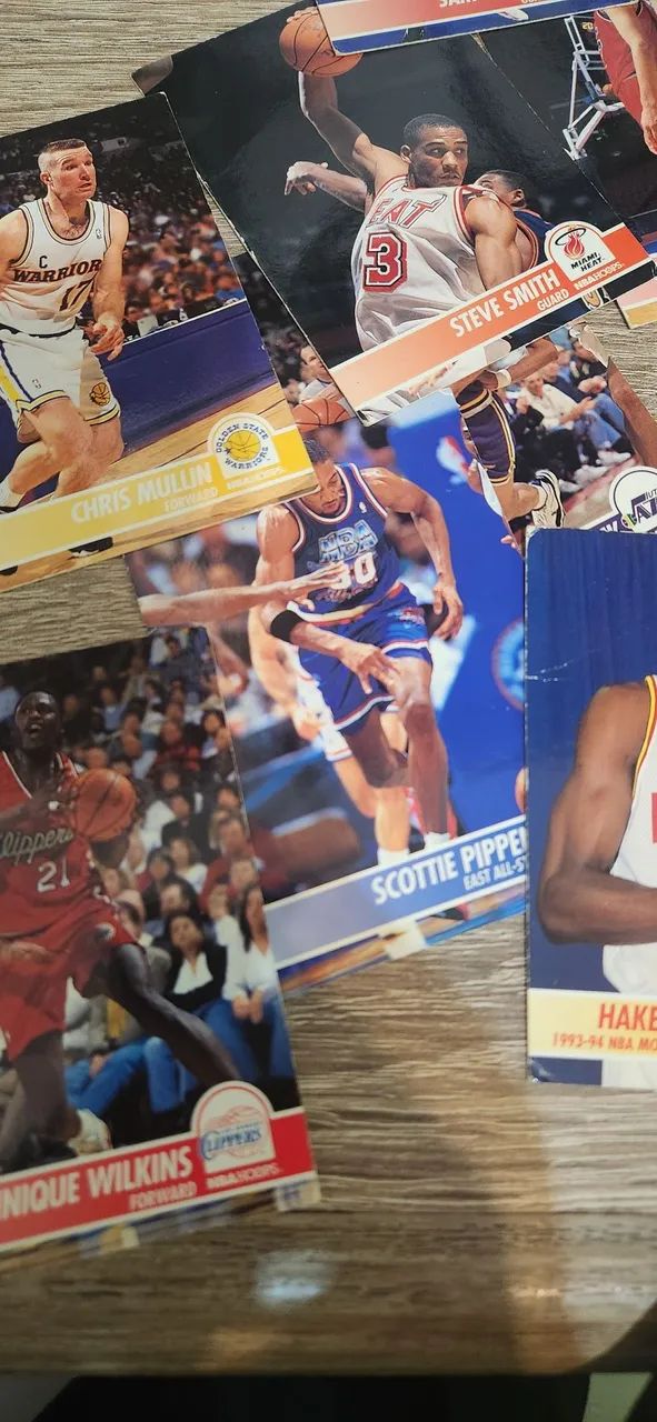 33 Cards NBA raros dos anos 90s - Foto 4