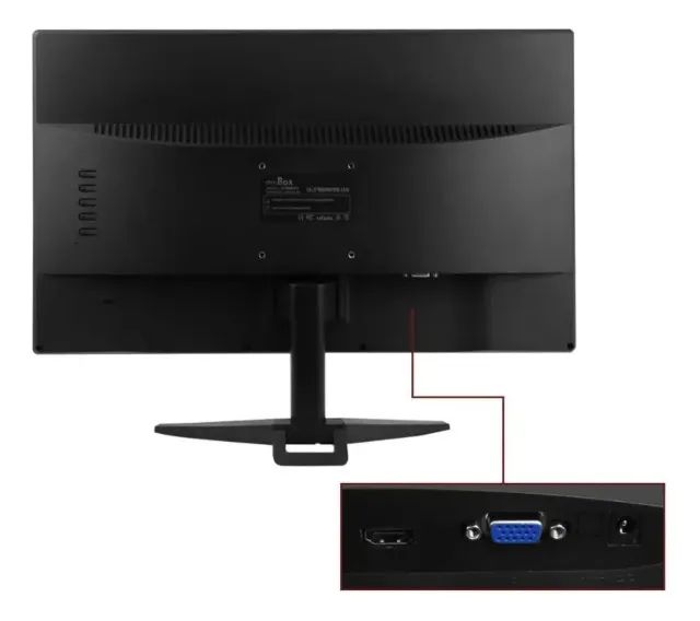 Monitor Mnbox D-mn200 Led 20 Preto Hdmi Vga Hd Preto - Foto 2