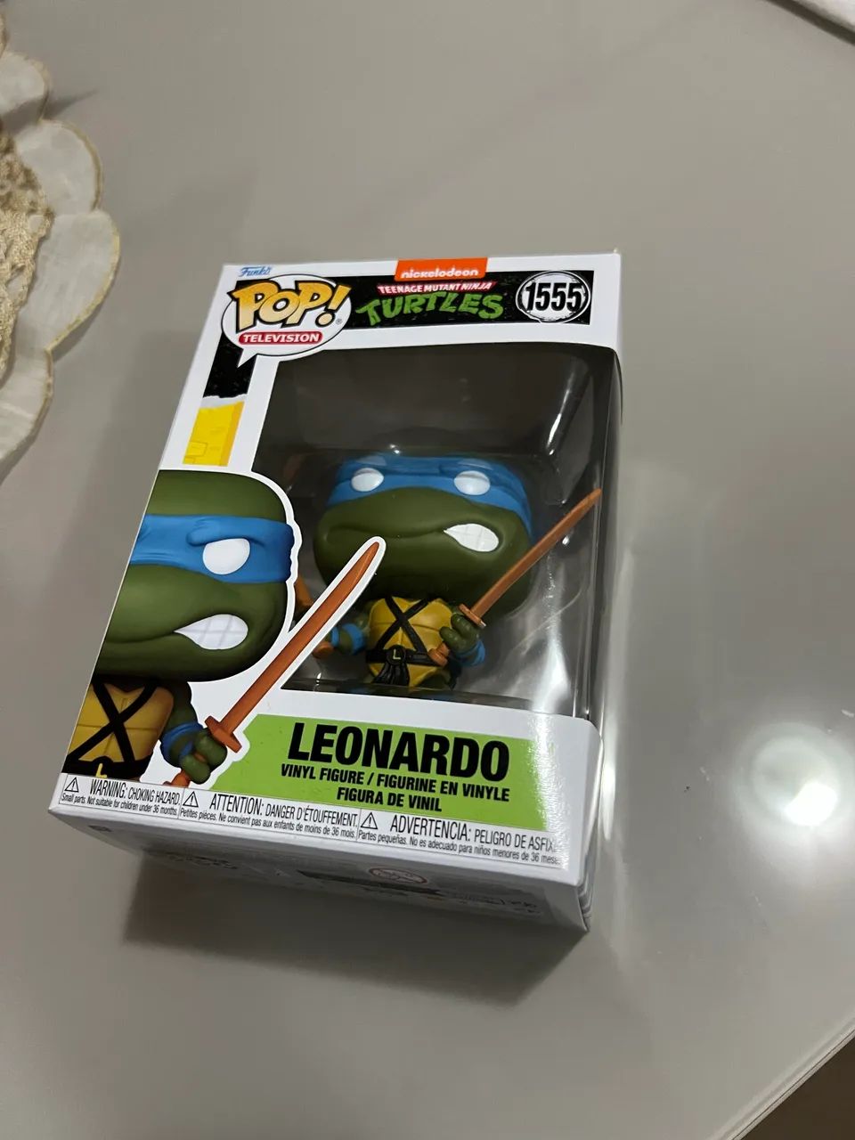 Funko Pop Leonardo Tartarugas Ninja 