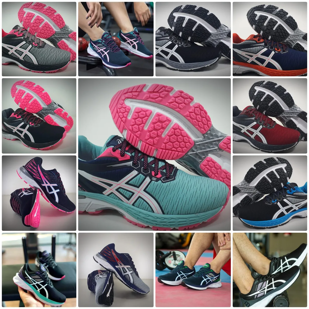Tênis Asics - Diversas Cores e Modelos