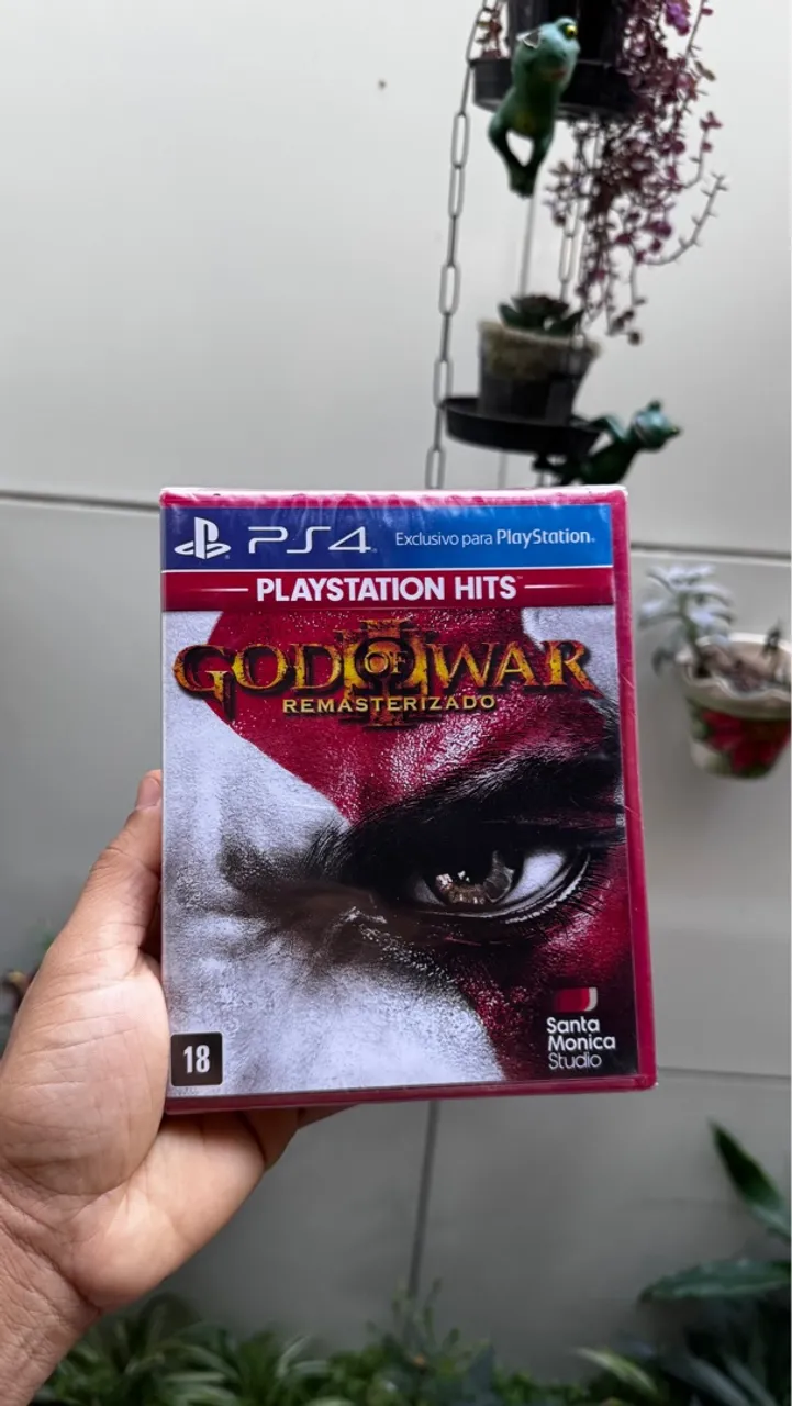 God of War Remastered PS4 PlayStation 4 novo e lacrado