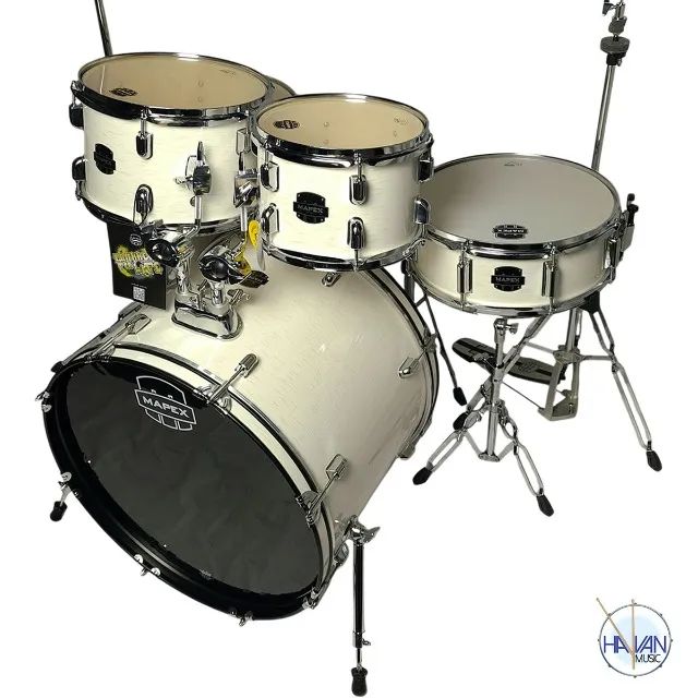 Bateria Acústica Mapex Comet White Thin - Nova / Envio / Parcelo - Foto 3