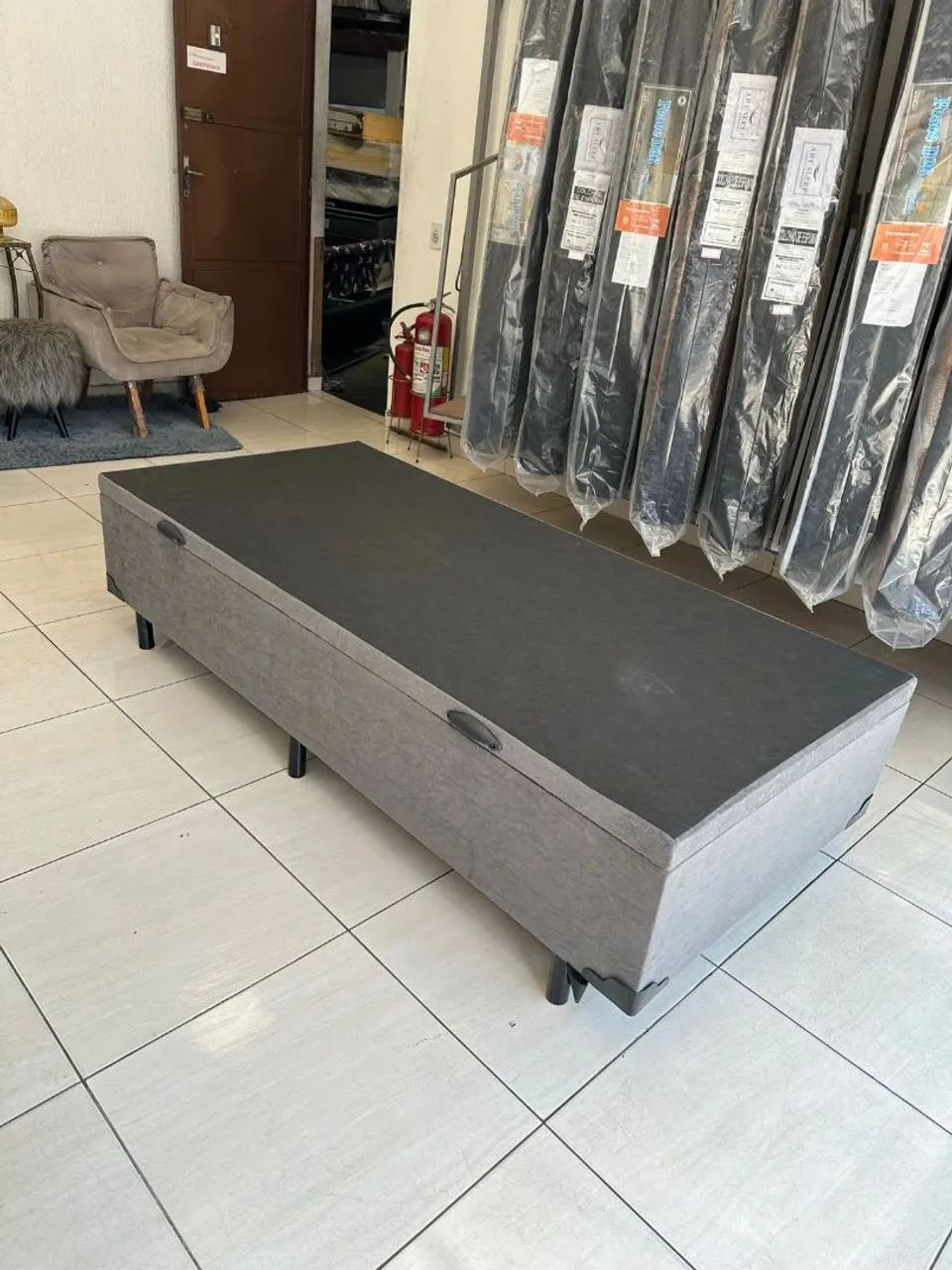 Cama Box com Baú - Conforto e Organização - Foto 4