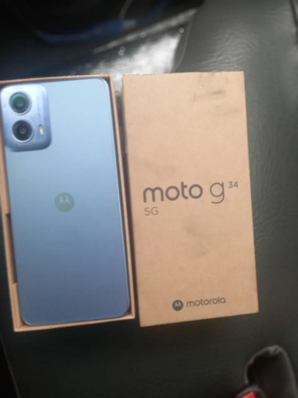 Celular moto g34 semi novo , só ligar, *59