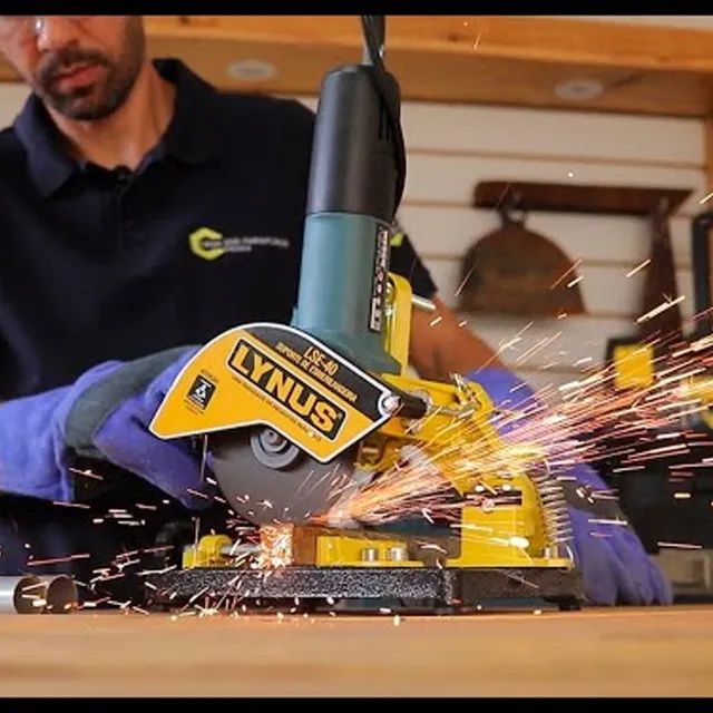 Suporte Para Esmerilhadeira Manual LSE-40 Lynus - Foto 5