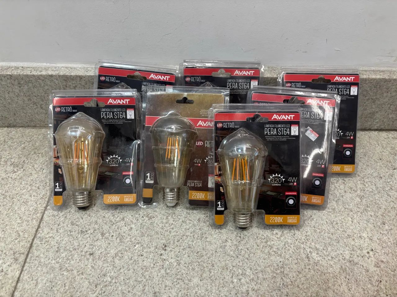 Kit com 12 lâmpadas Avant 220v - Foto 3
