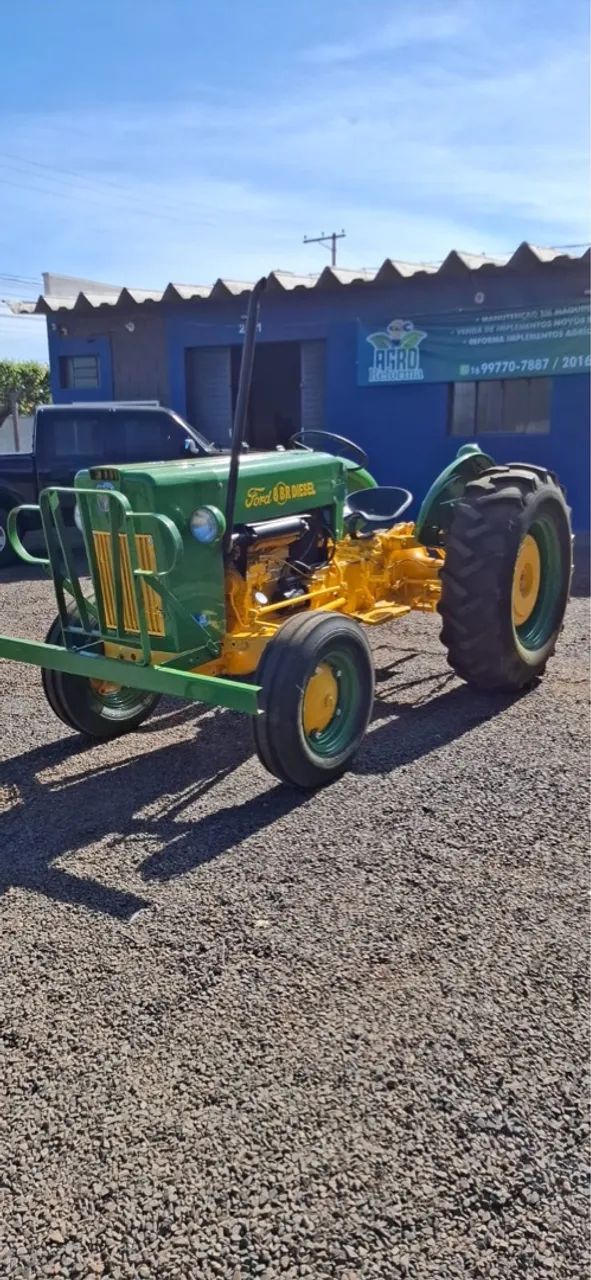 Trator Ford BR Diesel - Restauração impecável!