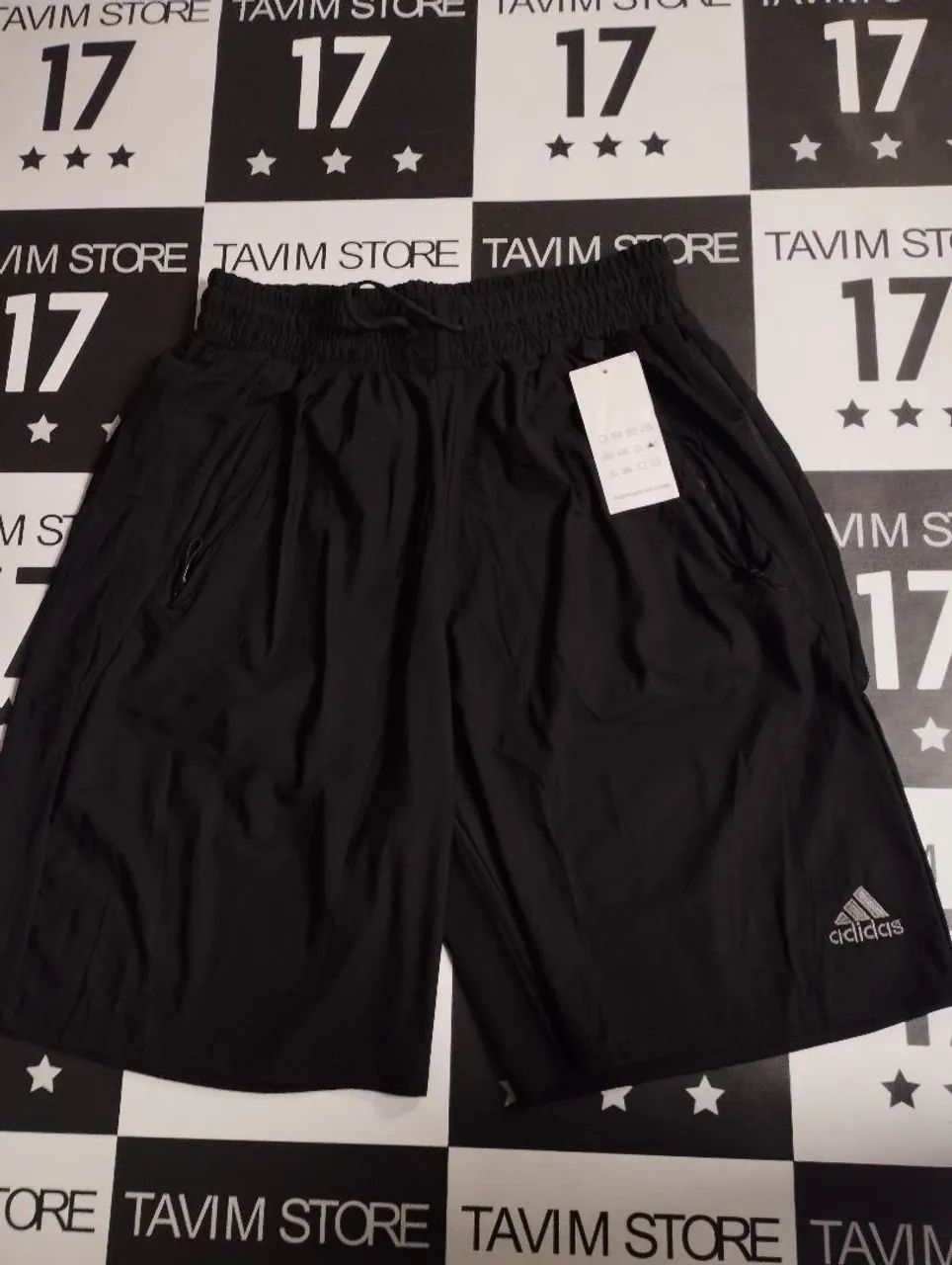 Bermuda Adidas Masculino Preto dri-fit