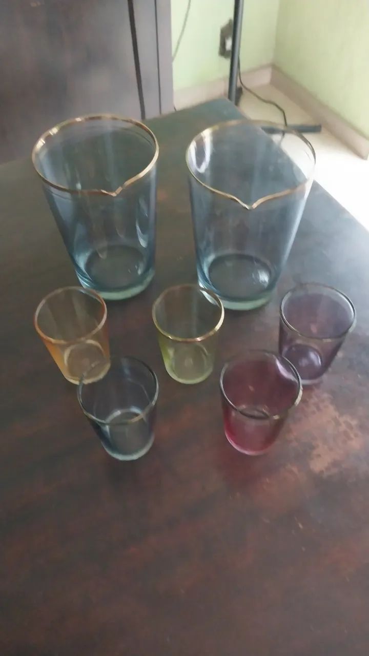 Jogo de Copos e Jarra para Servir - Foto 2
