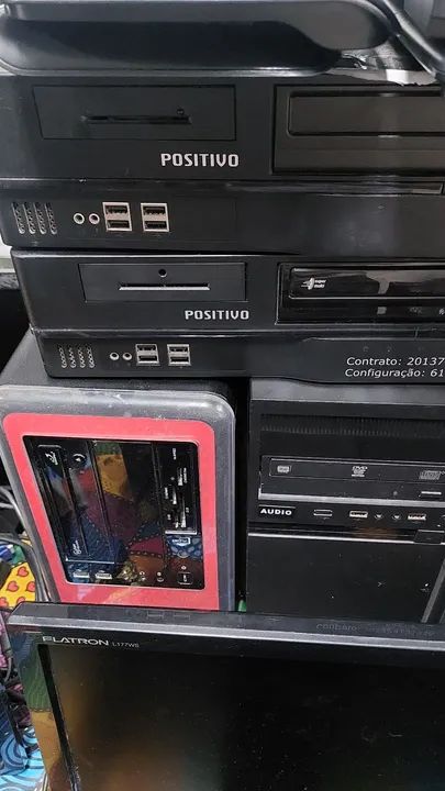 Computadores, teclado, mouse, CPU. - Foto 2