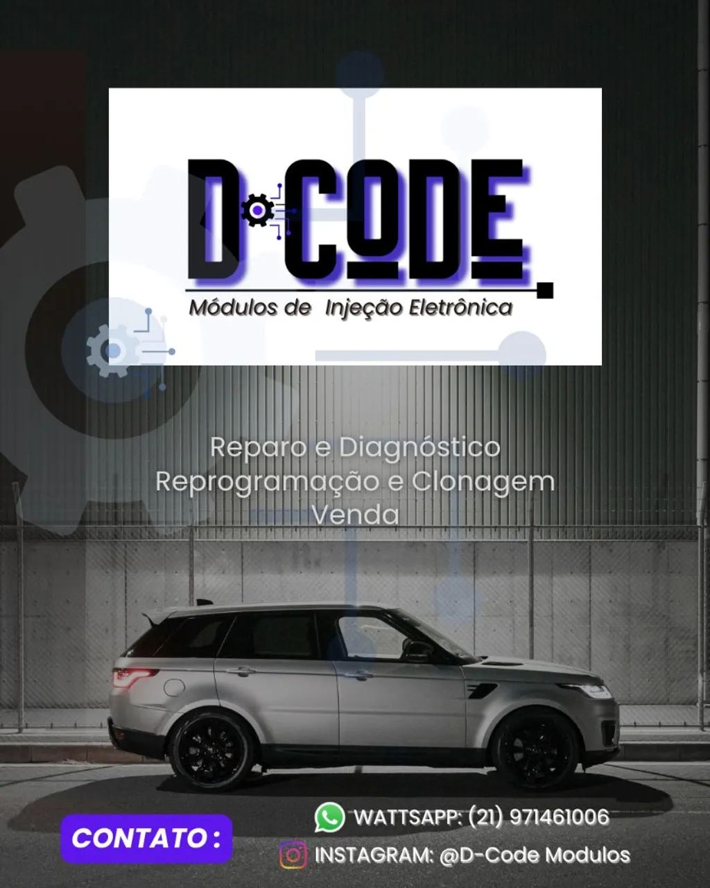 Reparo - Diagnósticos - Venda Módulos de injeção Eletrônicas