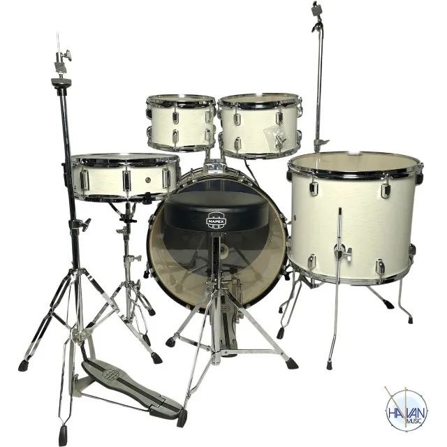Bateria Acústica Mapex Comet White Thin - Nova / Envio / Parcelo - Foto 4