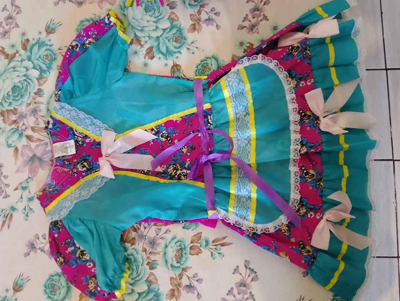 Vestido Festa Junina Infantil