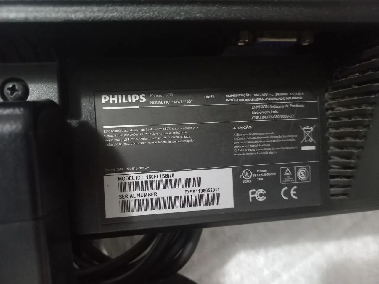Monitor Philips 16 polegadas - Foto 3
