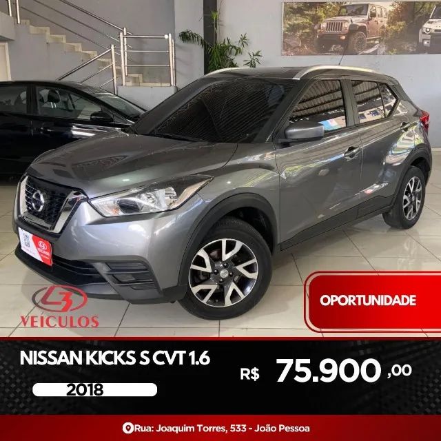 Nissan Kicks S Cvt 1.6 2018