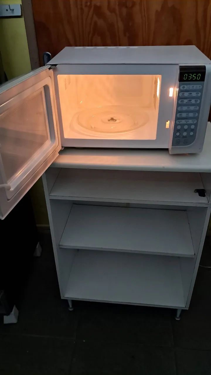Micro-ondas Electrolux branco 23 litros , 127V.  - Foto 3