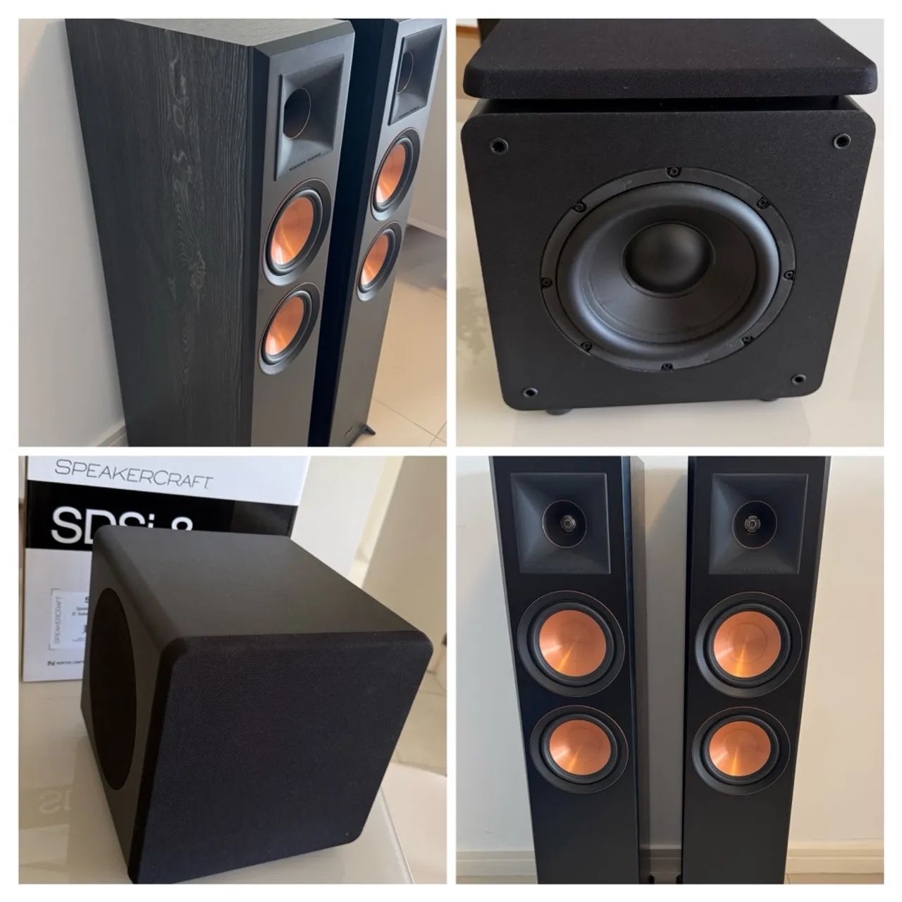 Klipsch RP-5000F + Subwoofer Sdsi-8
