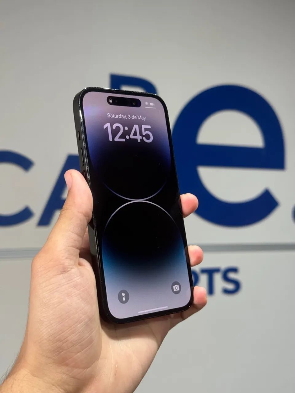 iPhone 14 Pro 128gb Preto Seminovo - Foto 3