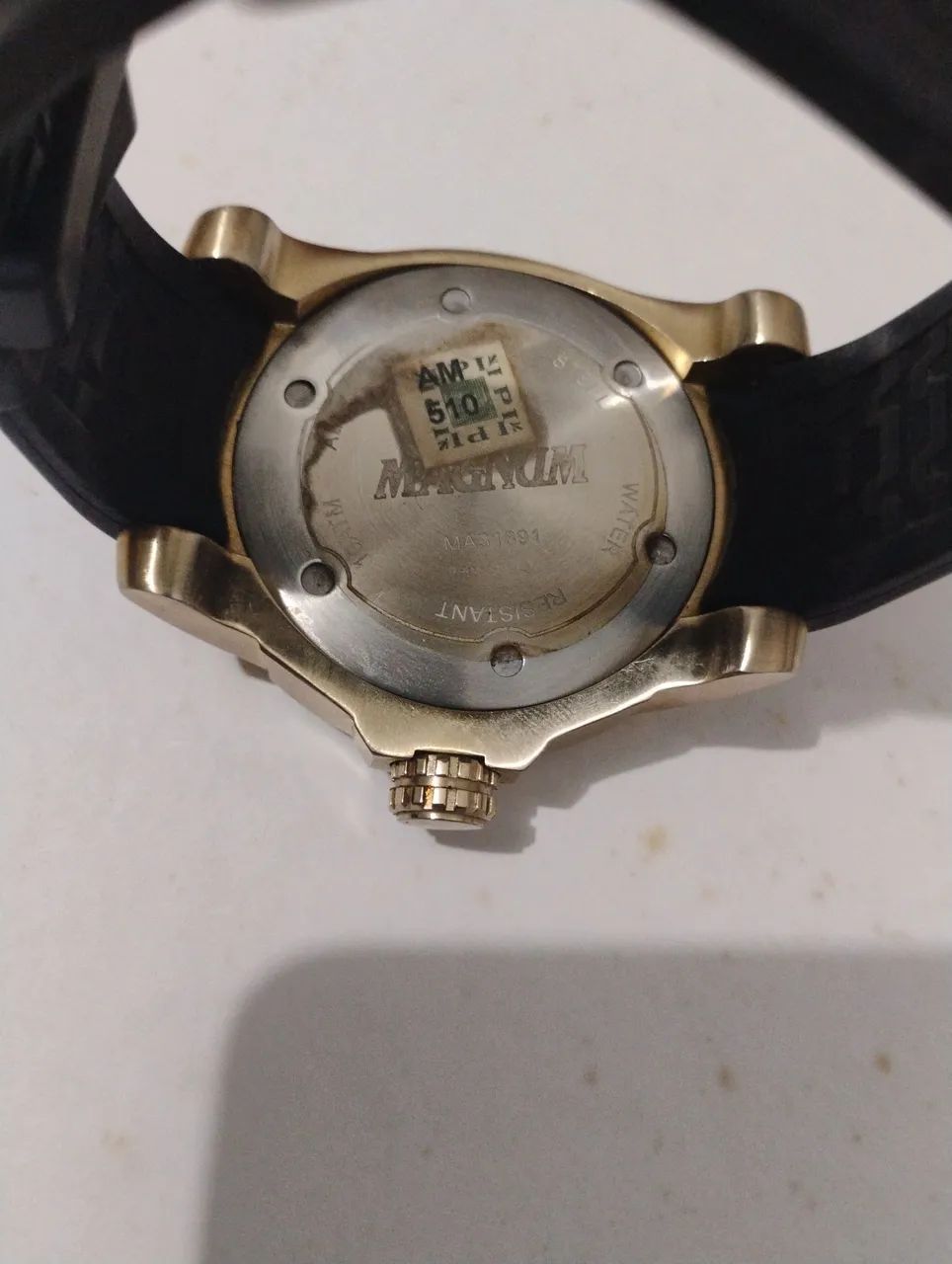 Relógio Magno em aço aprova dágua  - Foto 2