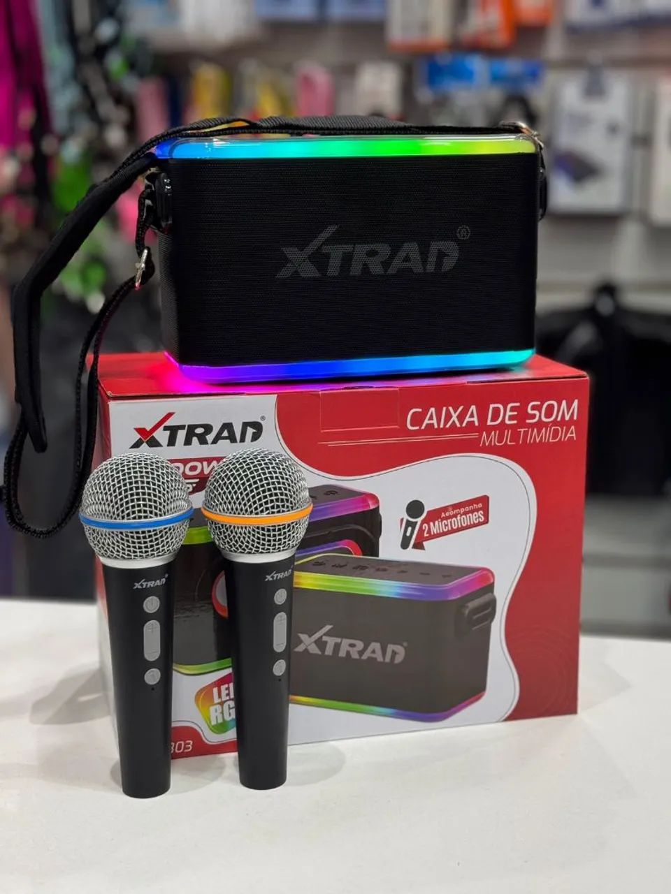 Caixa de som XTRAD KARAOKE  - Foto 3