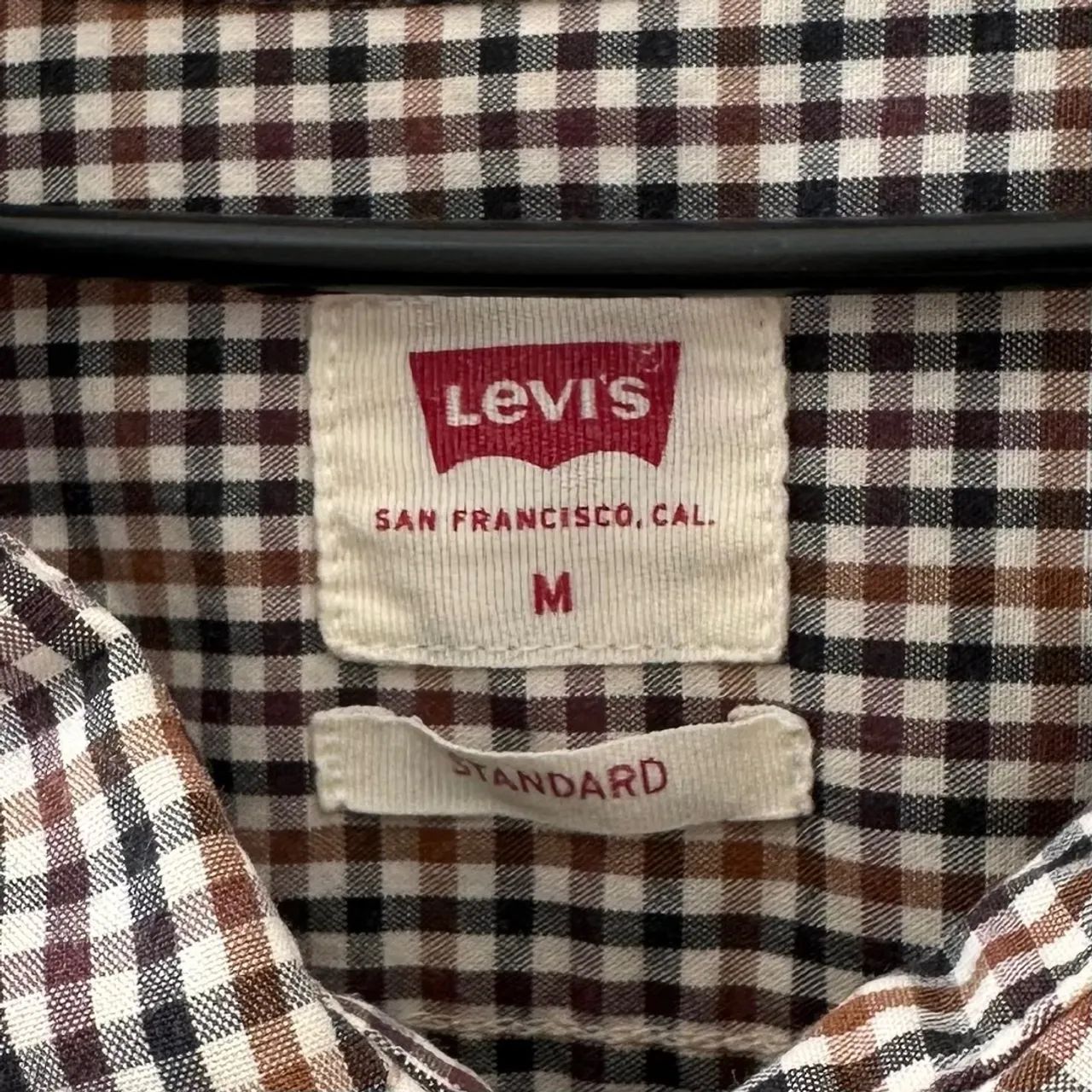 Camisa Social Xadrez Levi's Original  - Foto 4