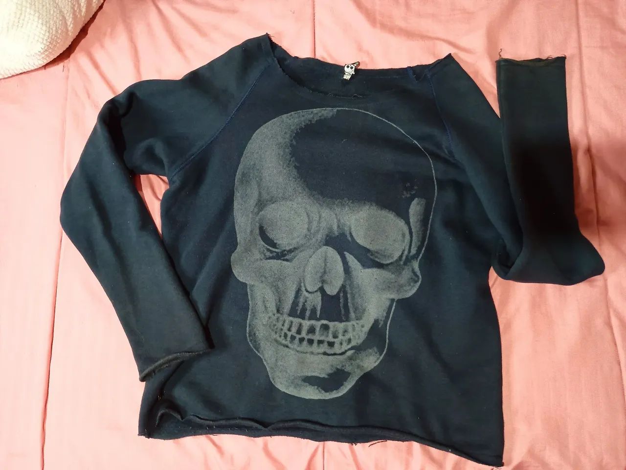 Blusa de caveira - tamanho M