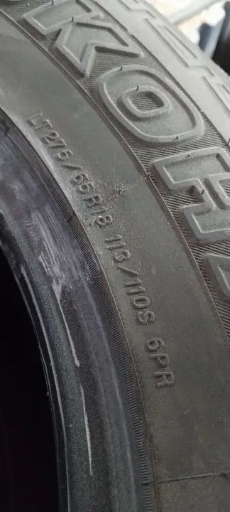  4 Pneus Aro 18 Yokohama ranger s10 Hilux Amarok frontier Dodge ram  - Foto 5