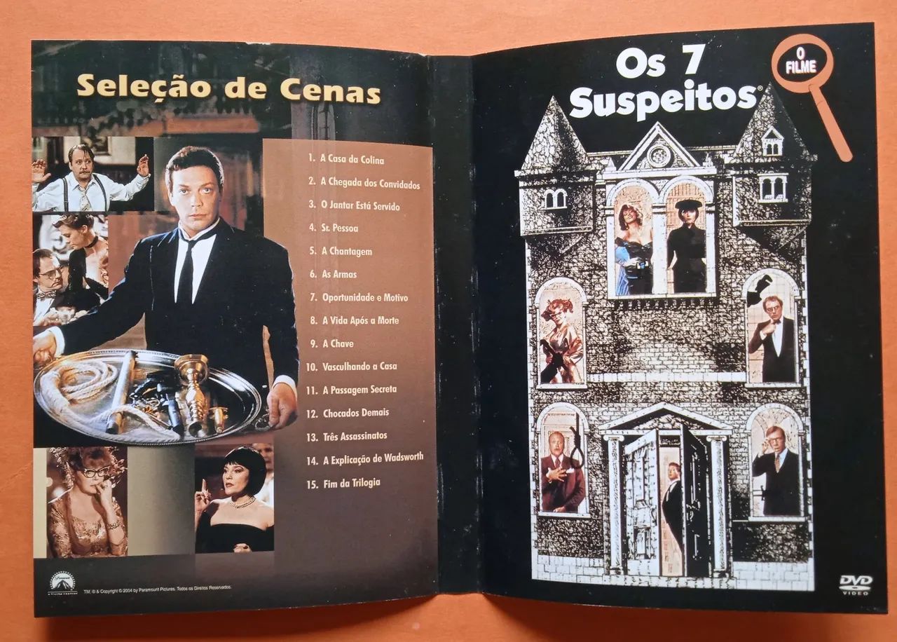 DVD - Os 7 Suspeitos - Clue - Foto 4
