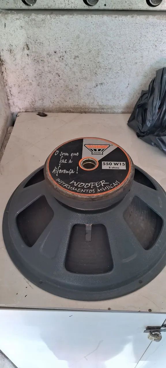 Woofer Oversound 550W W15 - Foto 2