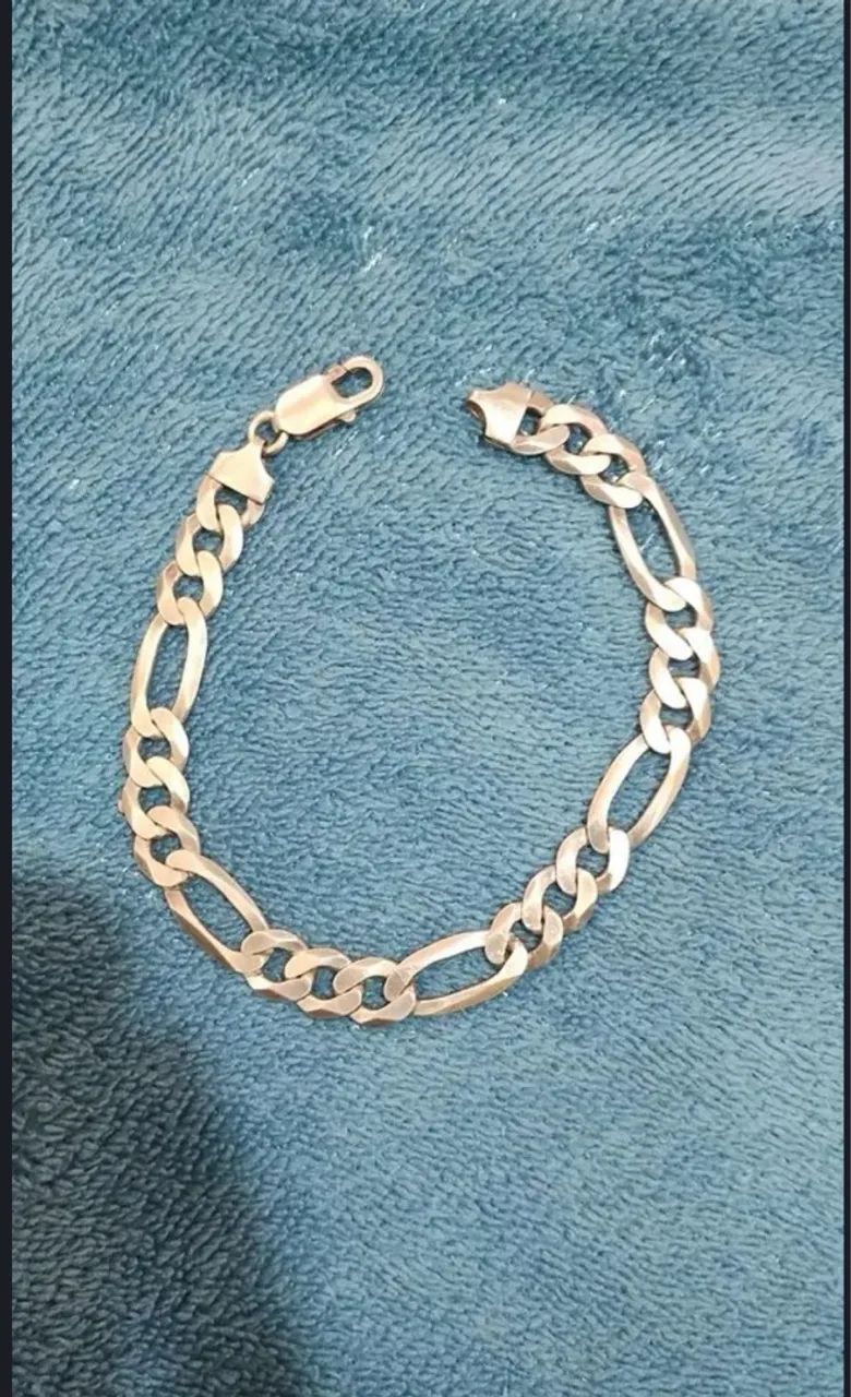 Pulseira Masculina de Prata 925 6mm