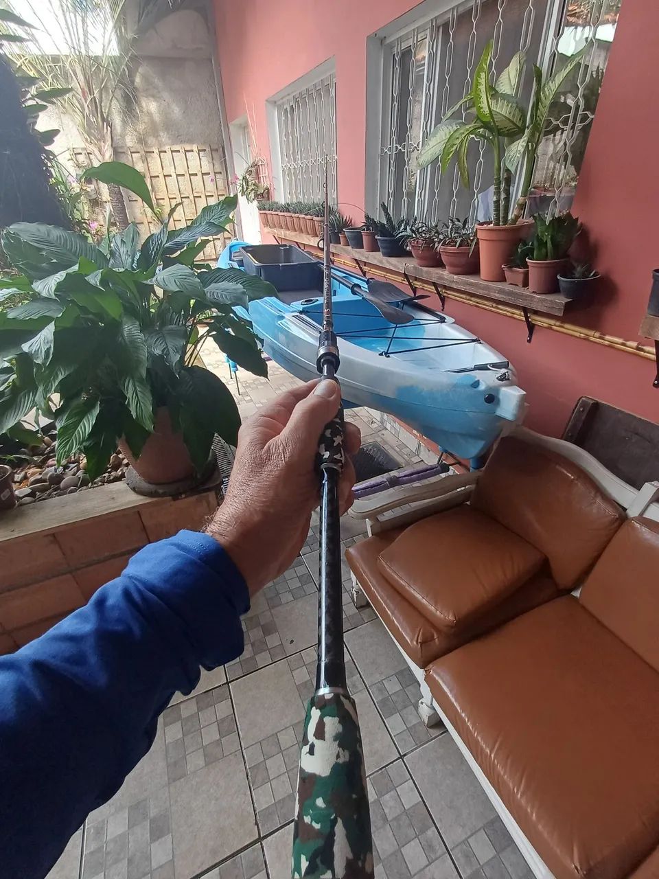 VARA DE PESCA TUNIZZA PRO MOLINETE 12 LIBRAS MOD NOVO  - Foto 5