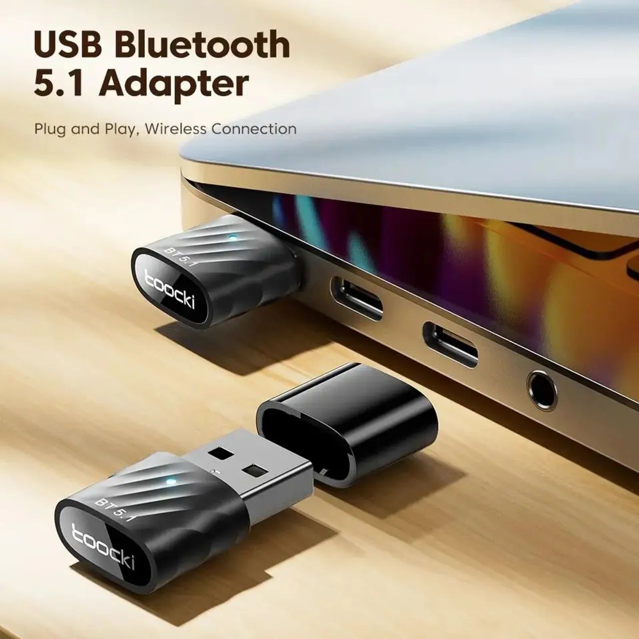 Adaptador USB Bluetooth 5.1 - toocki - Foto 3