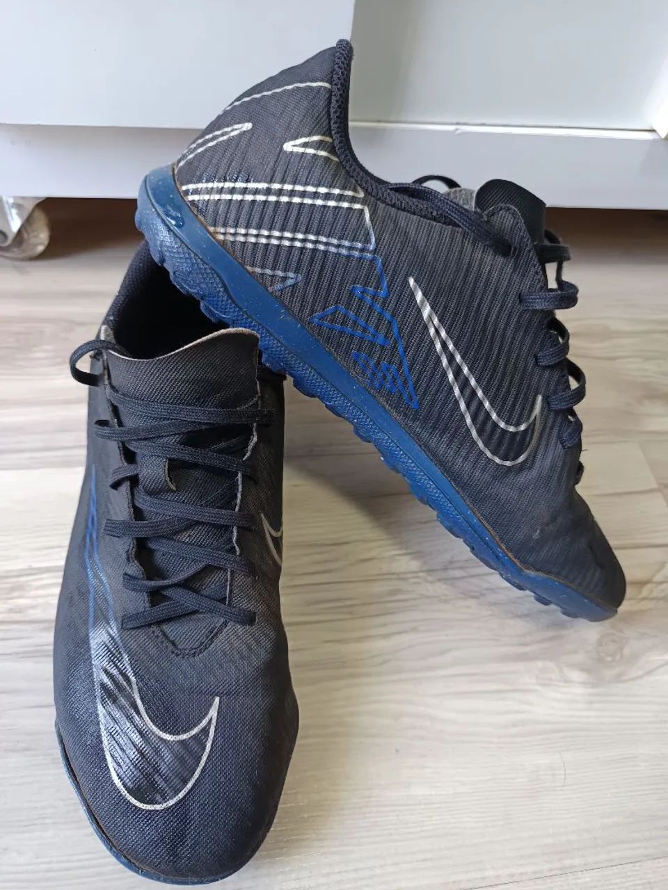 Chuteira Nike Vapor Indoor - Tamanho 39 - Higienizado  - Foto 5